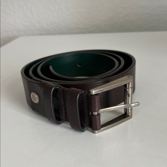 Salvatore Ferragamo Leather Belt - Picture 1 of 9